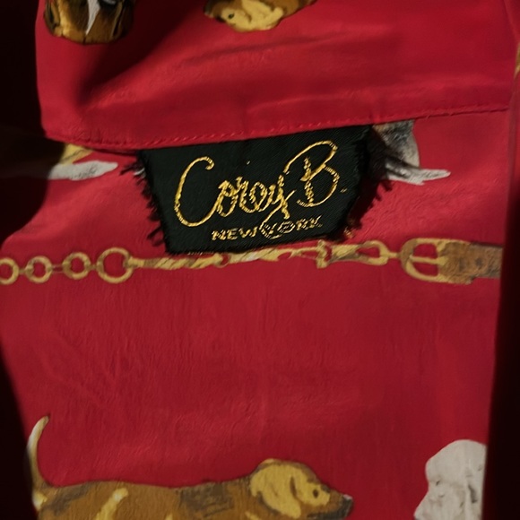 Corey B New York.   X-Large silk dog shirt - Picture 2 of 7